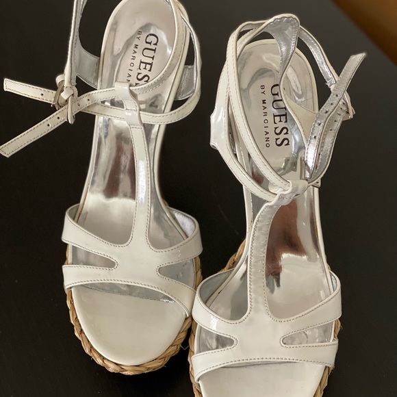 White high heel sandals by Guess - Picture 5 of 5